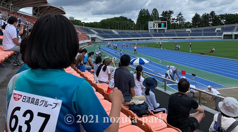 日清食品カップ第37回全国小学生陸上競技交流大会 東京都予選 に出場 町田市立野津田公園