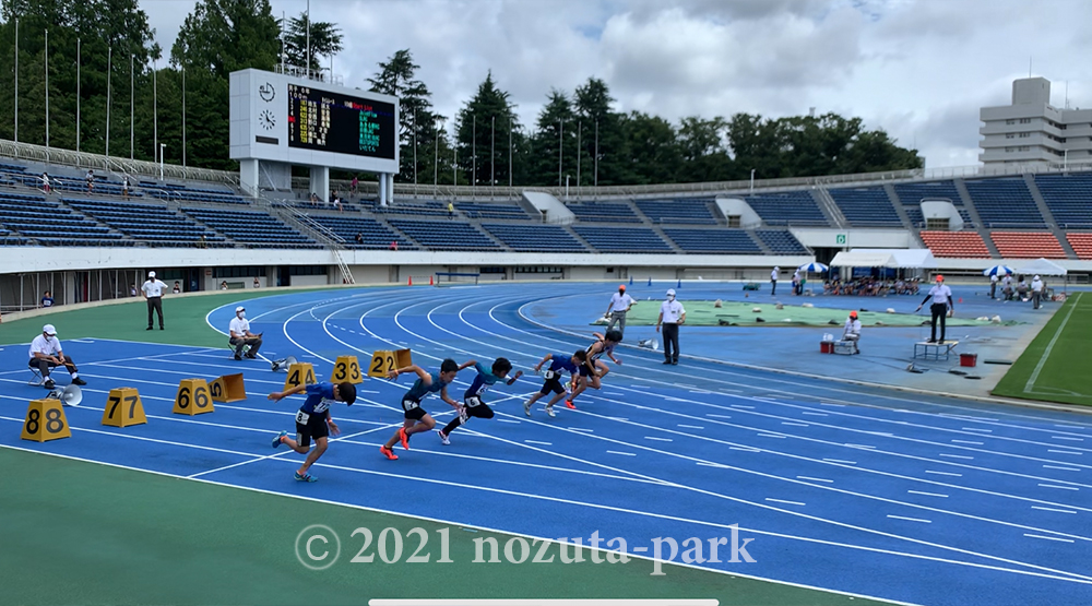 日清食品カップ第37回全国小学生陸上競技交流大会 東京都予選 に出場 町田市立野津田公園