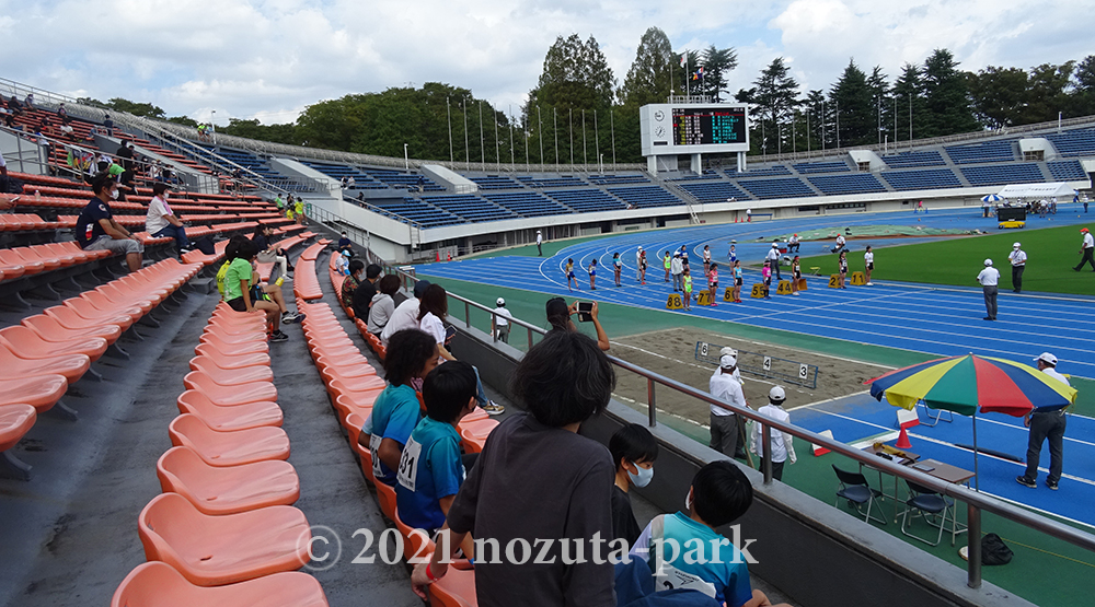 第24回ジュニア陸上競技 チャレンジカップ東京に出場 町田市立野津田公園